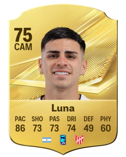 Luna 75 Common CAM FC 26 card
