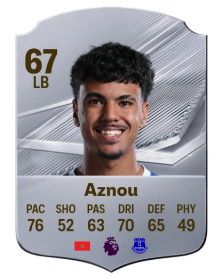 Aznou 67 Silver LB FC 27 card