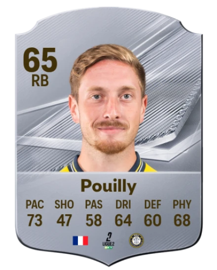 Pouilly 65 Common RB FC 26 card