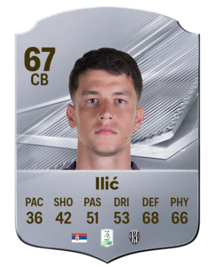 Ilić 67 Common CB FC 26 card