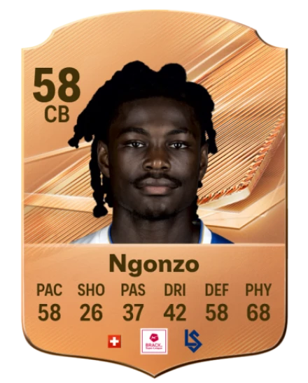 Ngonzo 58 Bronze CB FC 27 card