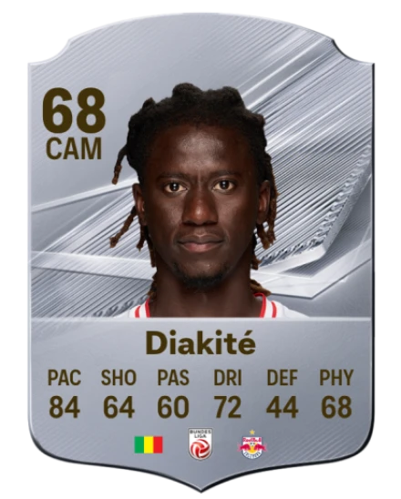Diakité 68 Common CAM FC 26 card