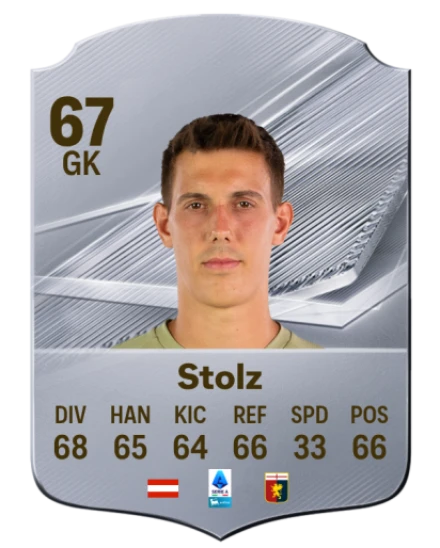 Stolz 67 Silver GK FC 27 card