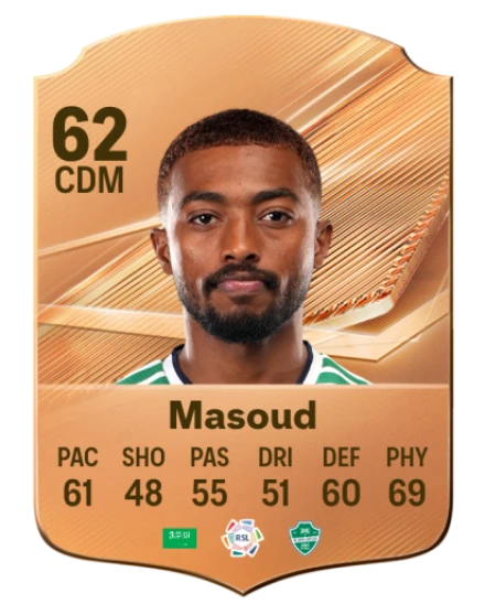 Masoud 62 Bronze CDM FC 27 card