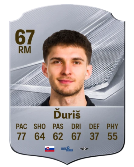 Ďuriš 67 Common RM FC 26 card