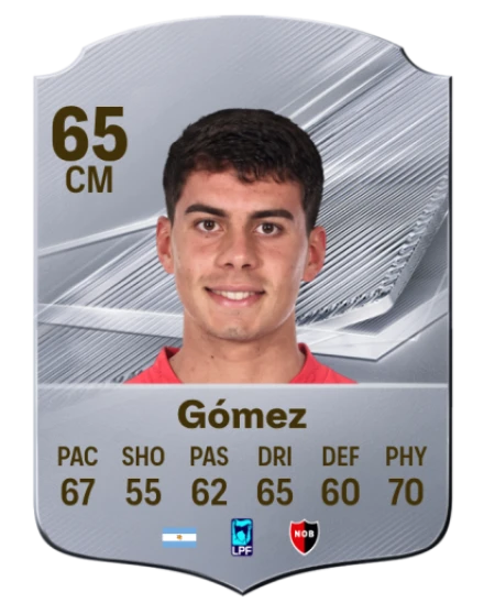 Gómez 65 Silver CM FC 27 card