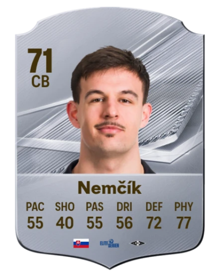 Nemčík 71 Common CB FC 26 card