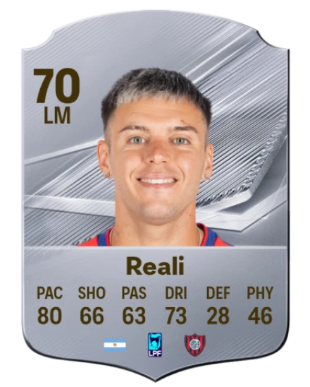 Reali 70 Common LM FC 26 card