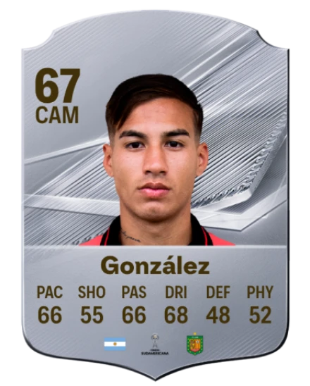 González 67 Common CAM FC 26 card