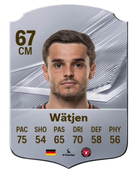 Wätjen 67 Silver CM FC 27 card