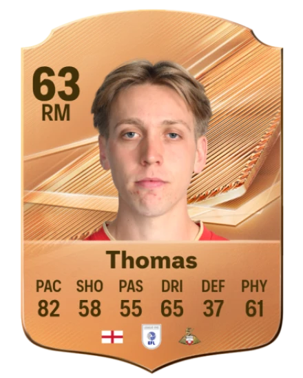Thomas 63 Common RM FC 26 card