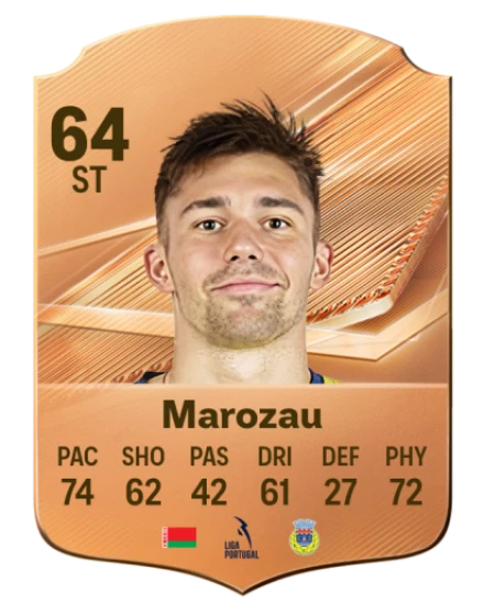 Marozau 64 Bronze ST FC 27 card