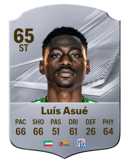 Luís Asué 65 Common ST FC 26 card