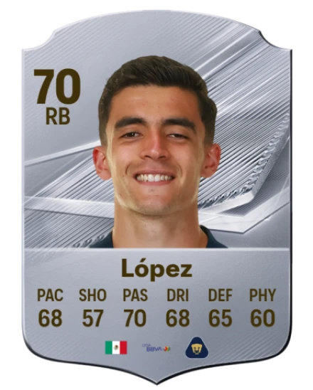 López 70 Common RB FC 26 card