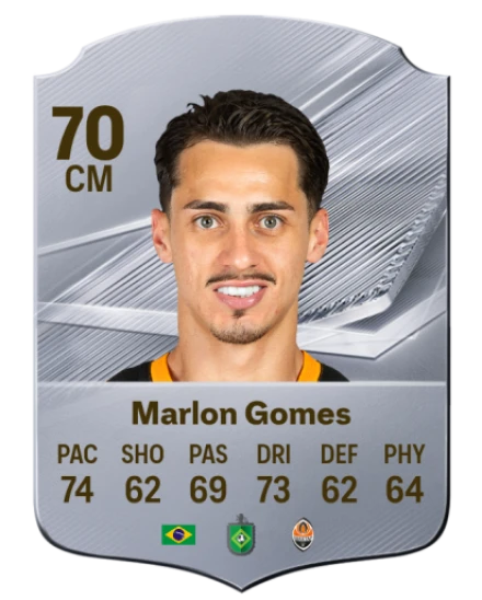 Marlon Gomes 70 Silver CM FC 27 card