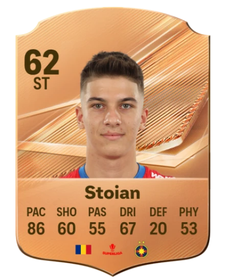 Stoian 62 Bronze ST FC 27 card
