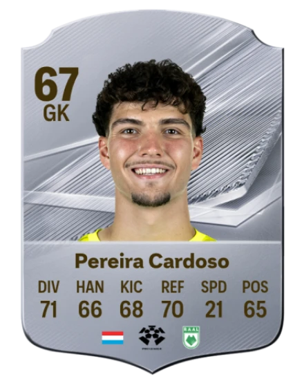 Pereira Cardoso 67 Common GK FC 26 card