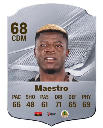 Maestro 68 Common CDM FC 26 card