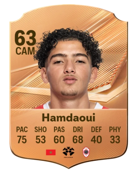 Hamdaoui 63 Common CAM FC 26 card