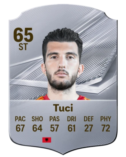 Tuci 65 Silver ST FC 27 card