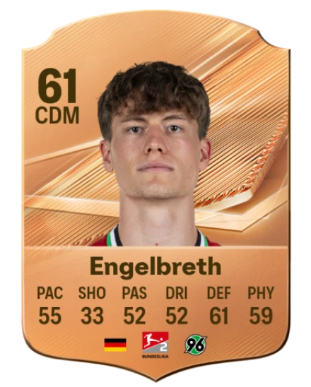 Engelbreth 61 Bronze CDM FC 27 card