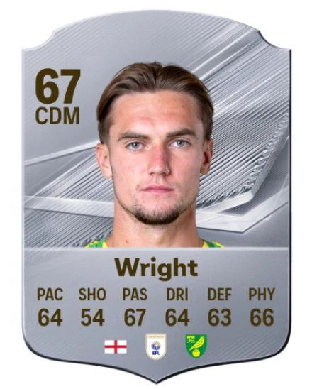 Wright 67 Common CDM FC 26 card