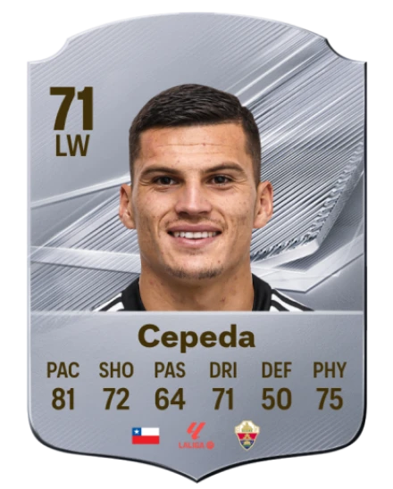 Cepeda 71 Common LW FC 26 card