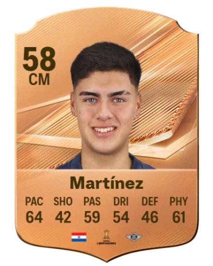 Martínez 58 Bronze CM FC 27 card