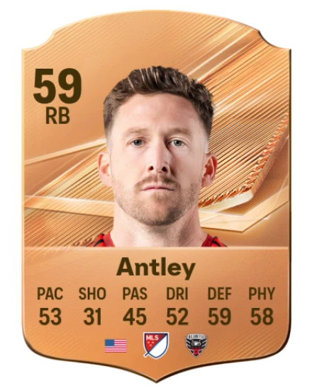 Antley 59 Bronze RB FC 27 card