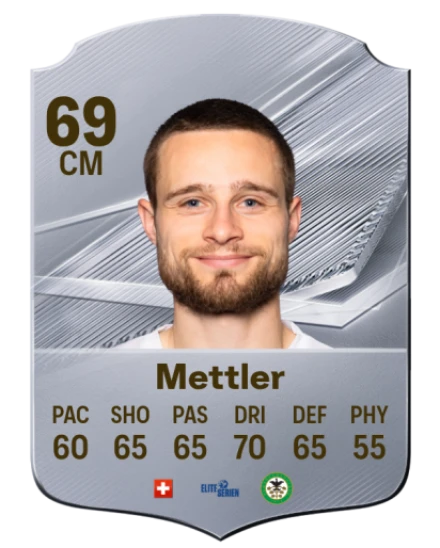 Mettler 69 Common CM FC 26 card