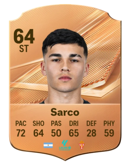 Sarco 64 Bronze ST FC 27 card