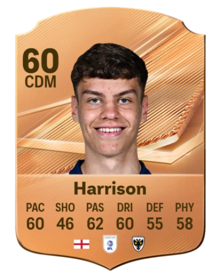 Harrison 60 Bronze CDM FC 27 card