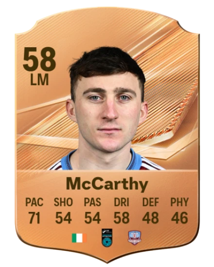McCarthy 58 Common LM FC 26 card