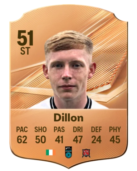Dillon 51 Bronze ST FC 27 card