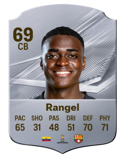 Rangel 69 Common CB FC 26 card