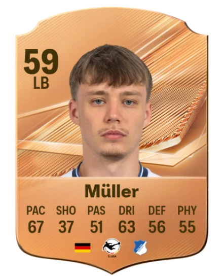 Müller 59 Common LB FC 26 card