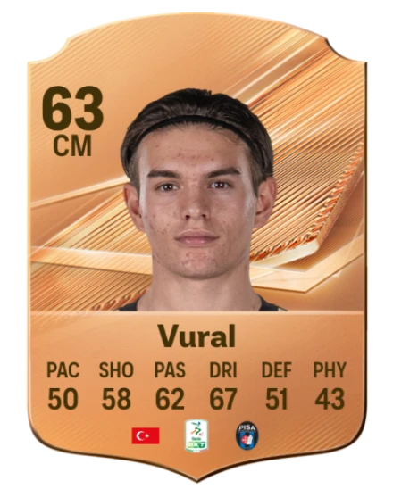 Vural 63 Bronze CM FC 27 card