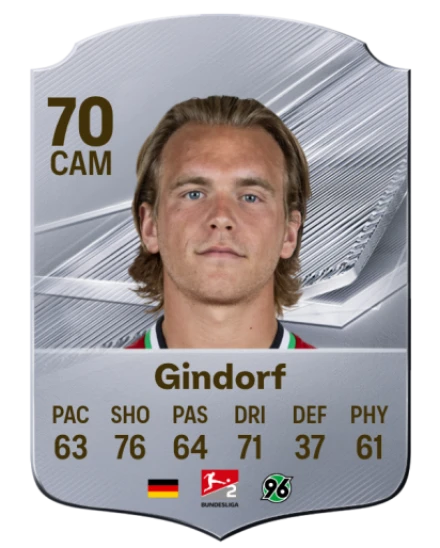 Gindorf 70 Common CAM FC 26 card
