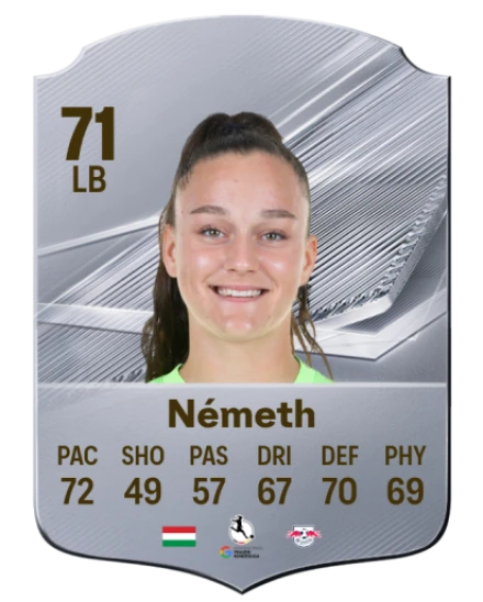 Németh 71 Silver LB FC 27 card