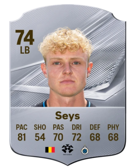 Seys 74 Common LB FC 26 card