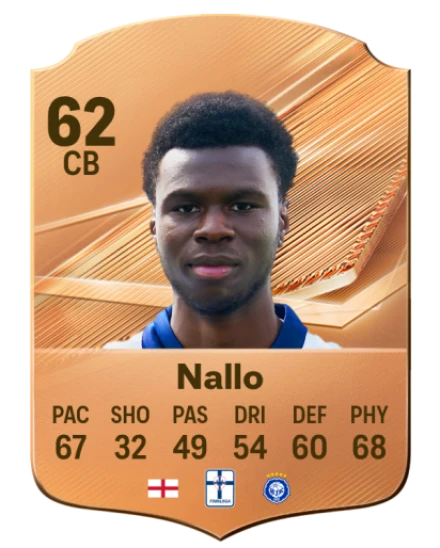 Nallo 62 Common CB FC 26 card