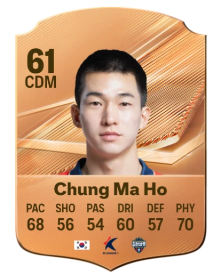 Chung Ma Ho 61 Bronze CDM FC 27 card