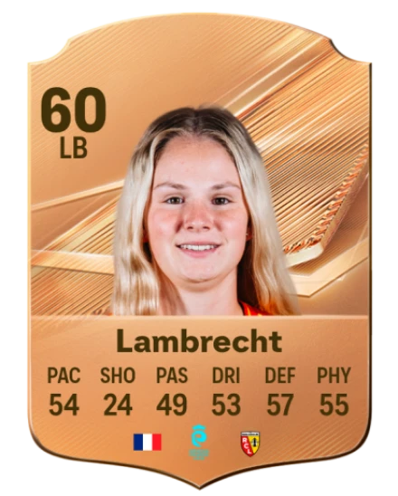Lambrecht 60 Bronze LB FC 27 card