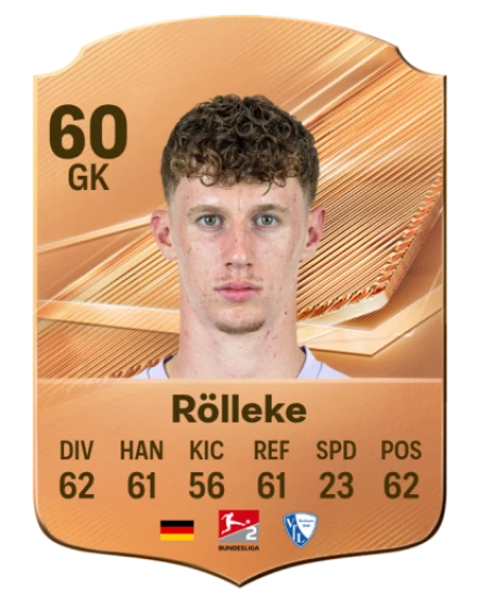 Rölleke 60 Bronze GK FC 27 card