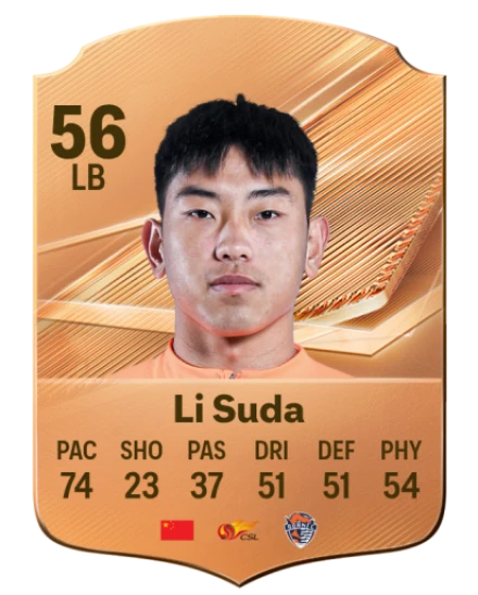 Li Suda 56 Bronze LB FC 27 card