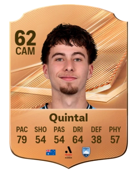 Quintal 62 Common CAM FC 26 card