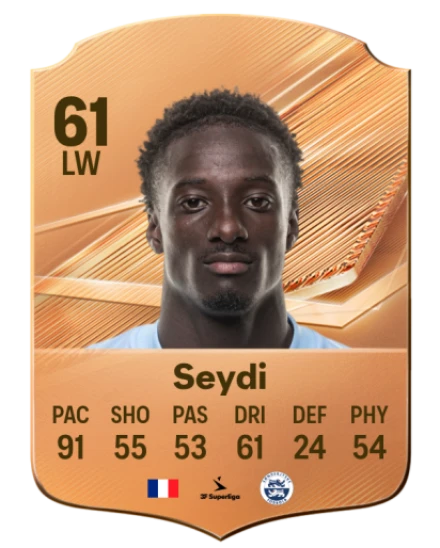 Seydi 61 Bronze LW FC 27 card