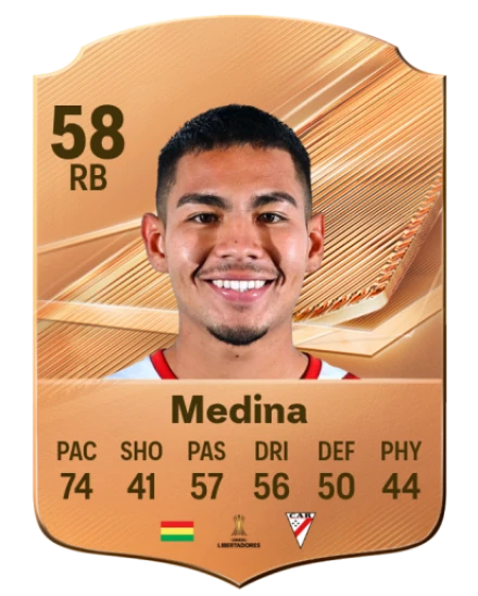 Medina 58 Common RB FC 26 card