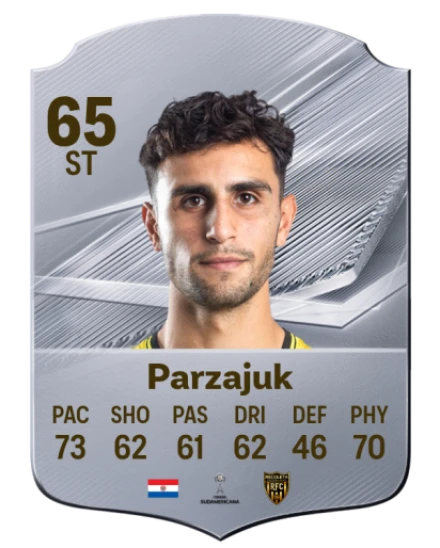 Parzajuk 65 Silver ST FC 27 card