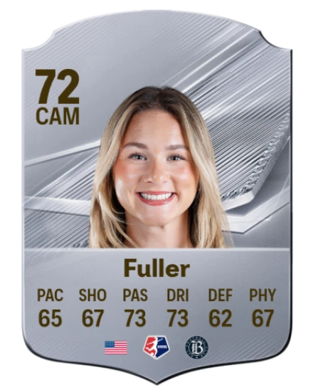 Fuller 72 Silver CAM FC 27 card